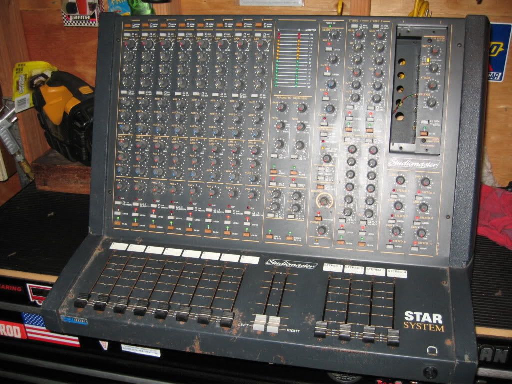 Mixing desks for sale! Retrobike